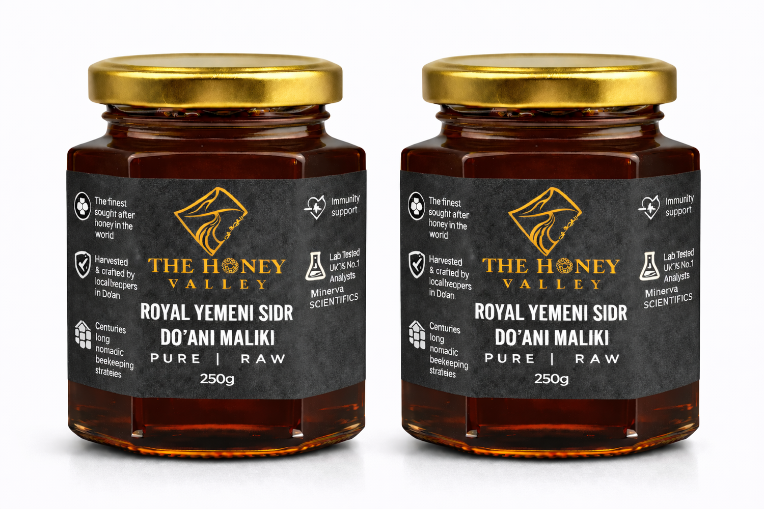 Pure Raw Royal Yemeni Sidr Honey Do’ani Malaki Winter Harvest (UK LAB TESTED)