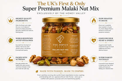Malaki Nut Mix – Royal Yemeni Sidr Honey &amp; Premium Roasted Nuts
