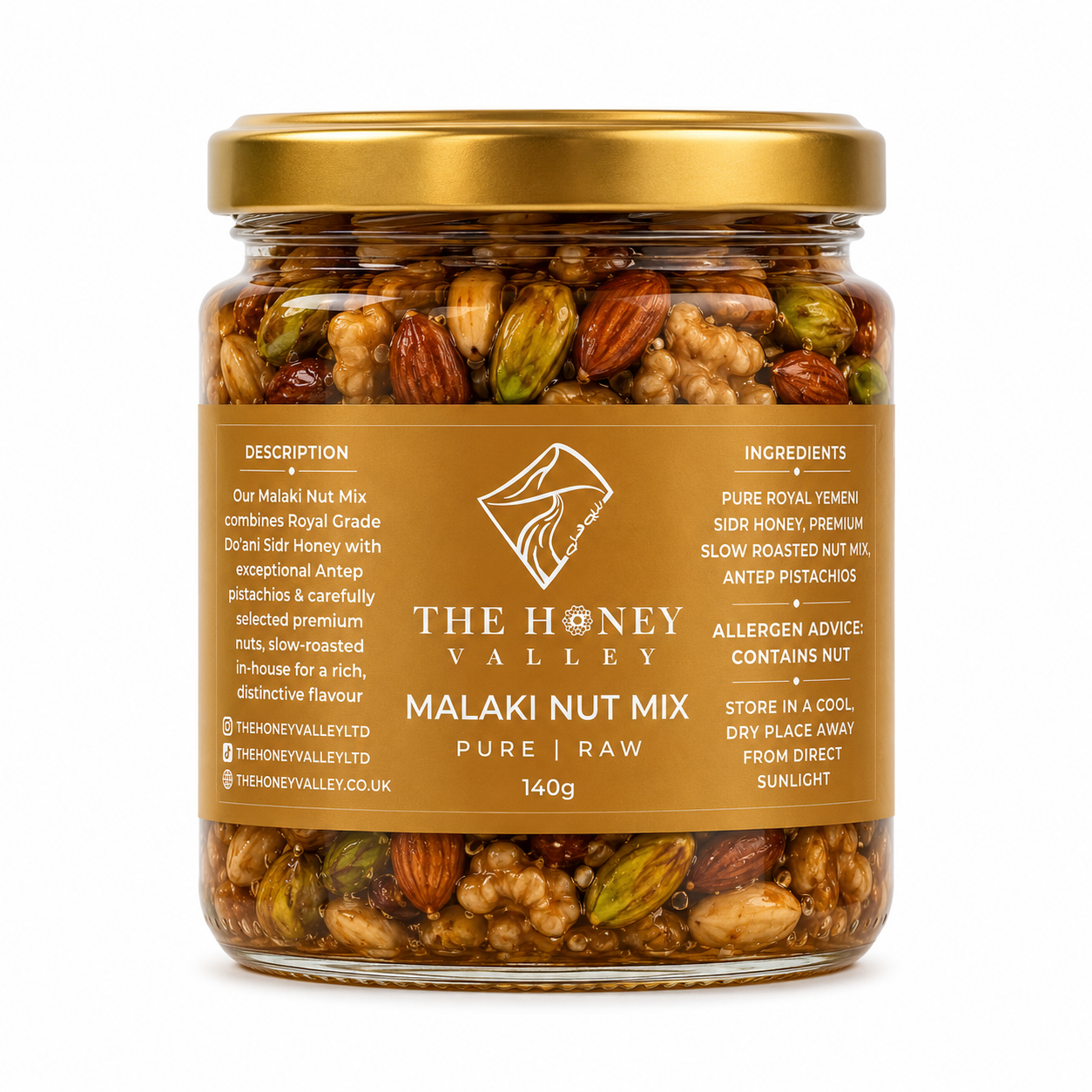 Malaki Nut Mix – Royal Yemeni Sidr Honey &amp; Premium Roasted Nuts