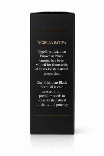 Potent Cold Pressed Grade A Ethiopian Black Seed Oil 95ML        (Lab Tested 2.95% THQ)