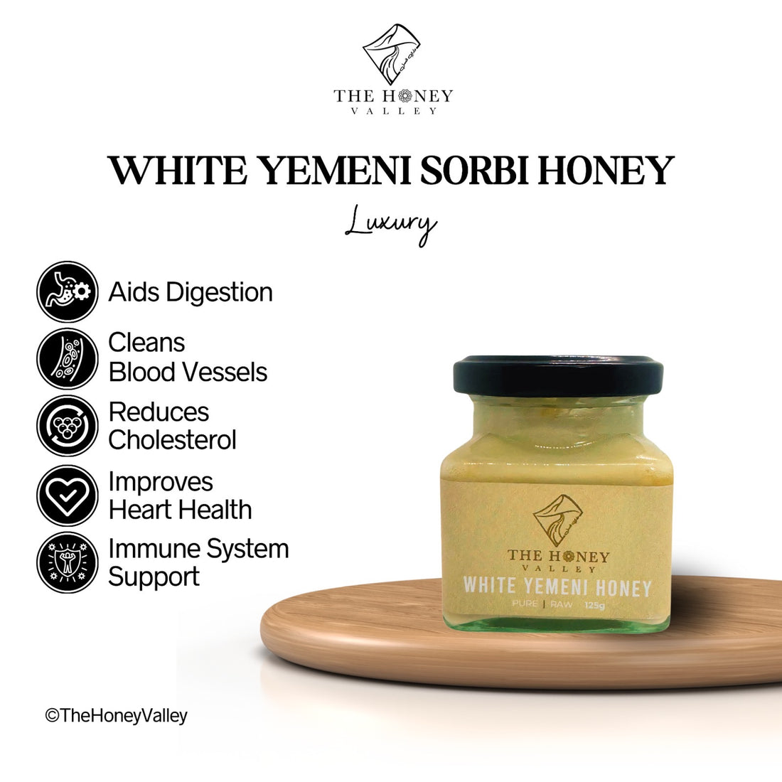 Rare Luxury White Sorbi Yemeni Honey