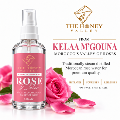 Premium Pure Moroccan Rose Water | Kelaat M’Gouna