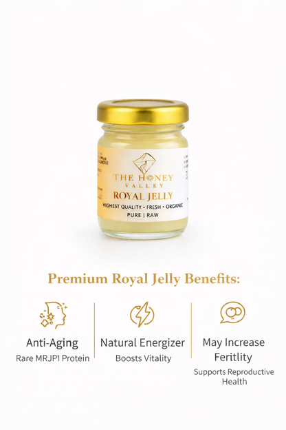 Premium Raw Royal Jelly – High Quality &amp; Fresh