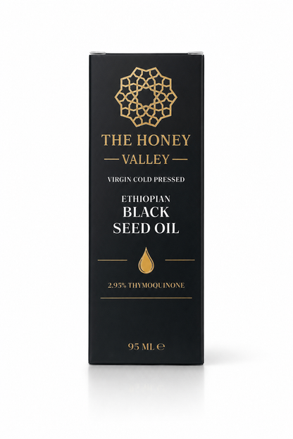 Potent Cold Pressed Grade A Ethiopian Black Seed Oil 95ML        (Lab Tested 2.95% THQ)