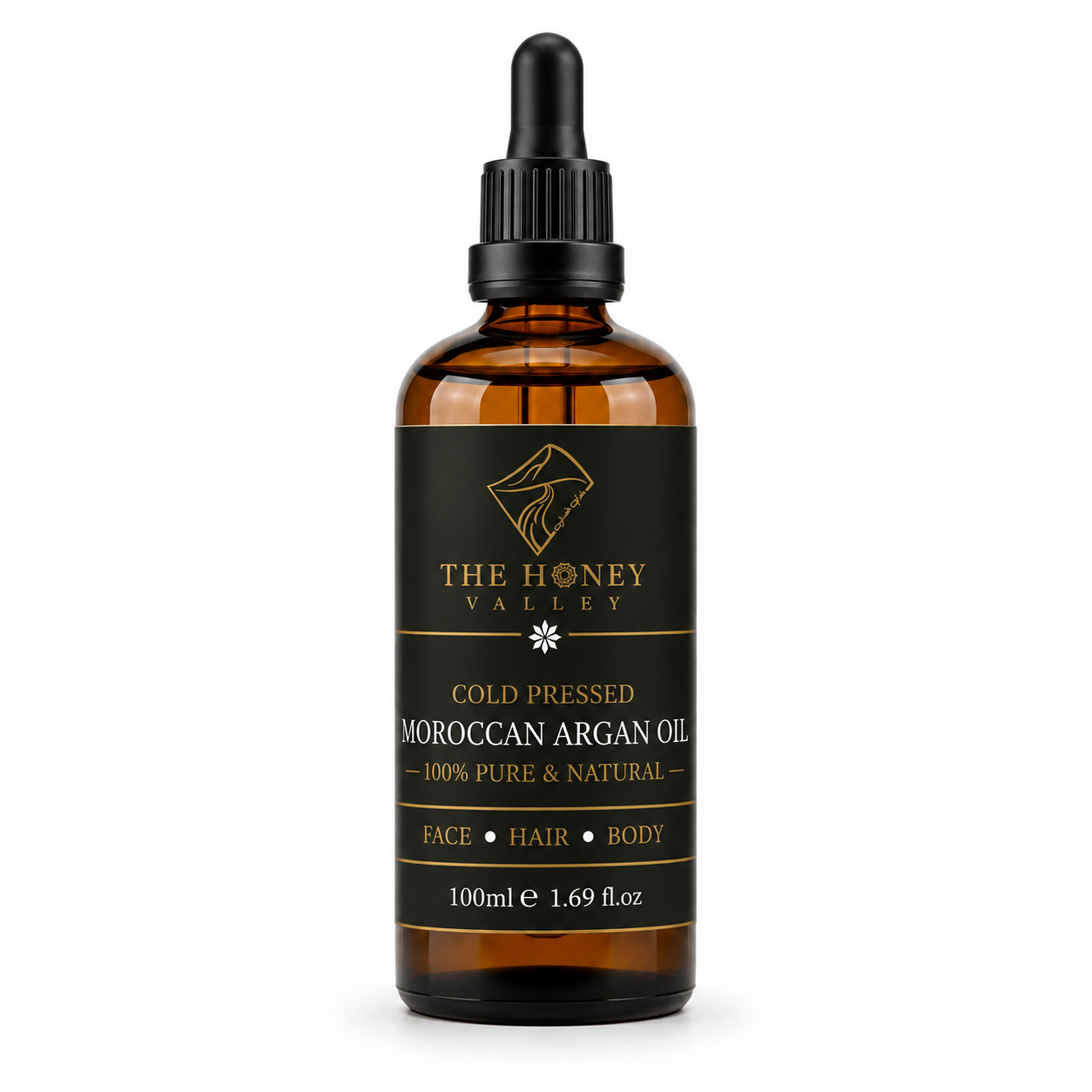 100% Pure Cold Pressed Moroccan Argan Oil | Natural &amp; Organic