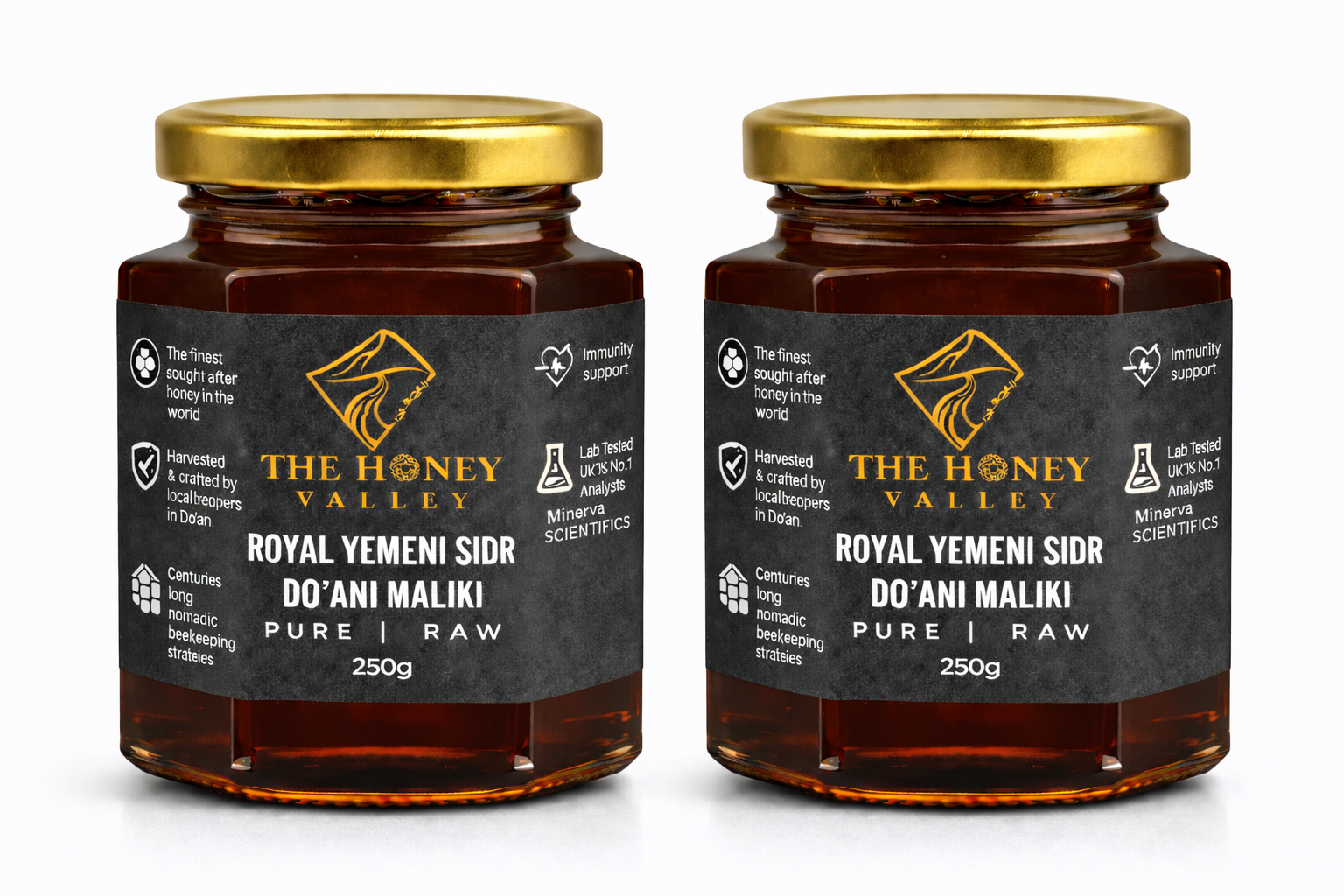 Pure Raw Royal Yemeni Sidr Honey Do’ani Malaki Winter Harvest (UK LAB TESTED)